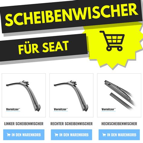 Scheibenwischer, Wischerblätter & Heckscheibenwischer kaufen